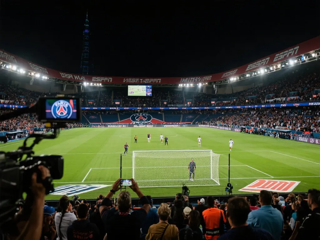 奇迹之夜：巴黎圣日耳曼与迈阿密国际的FIFA世界杯对决实录